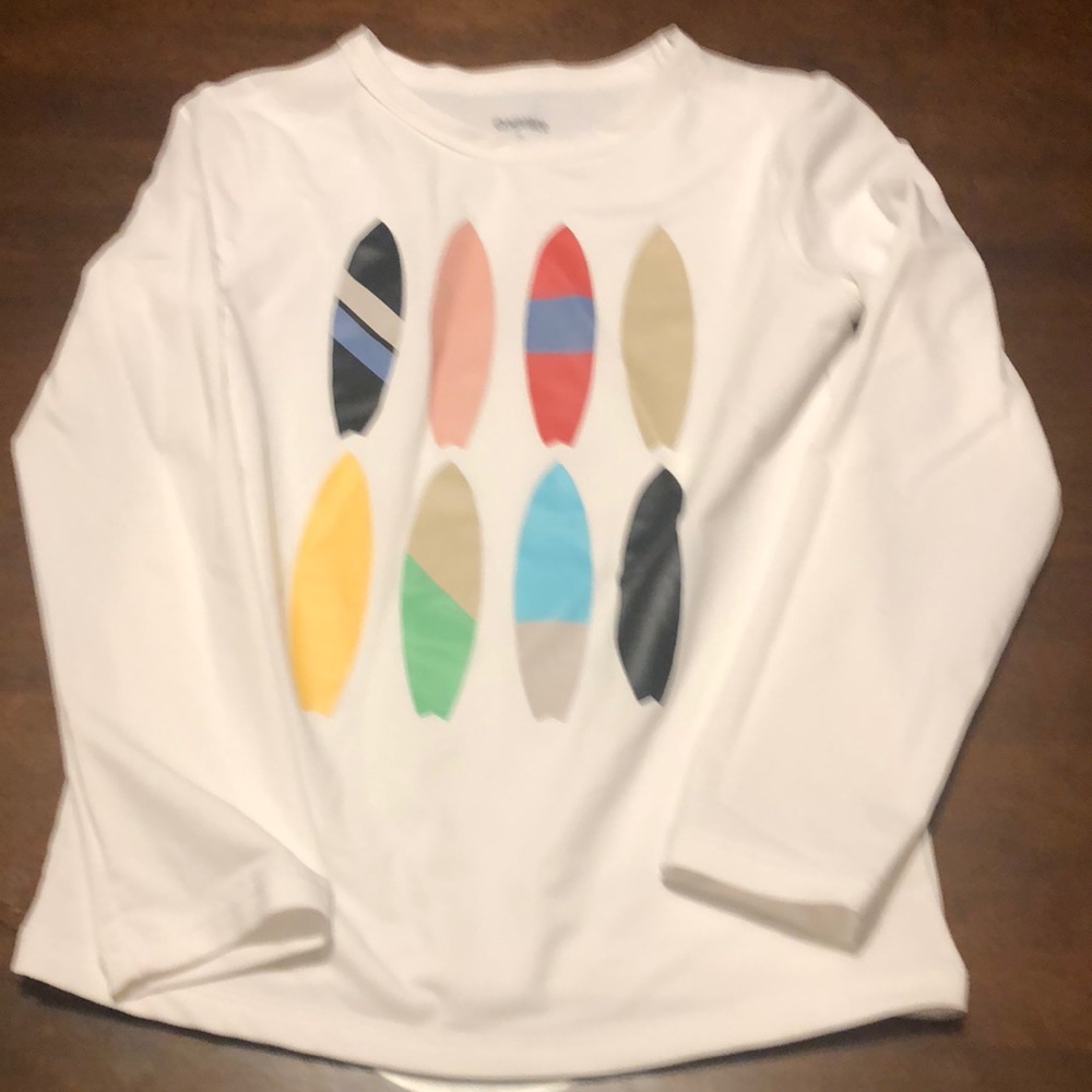 Boys Gymboree rash guard. size M.
